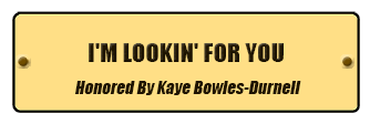 I'm Looking For You