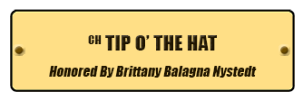 CH Tip O' The Hat